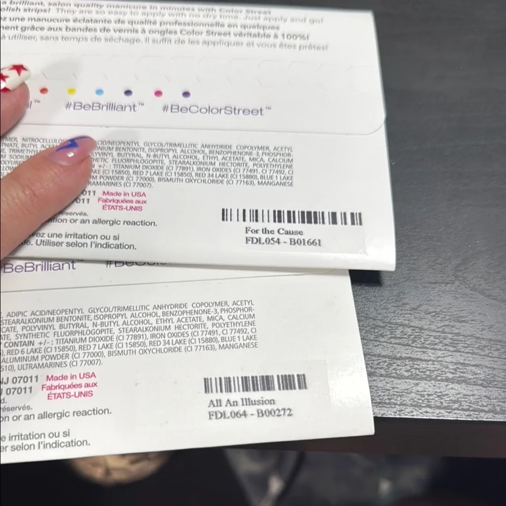 Color Street Cosmetic Bag with nail strips bundle - Picture 5 of 12